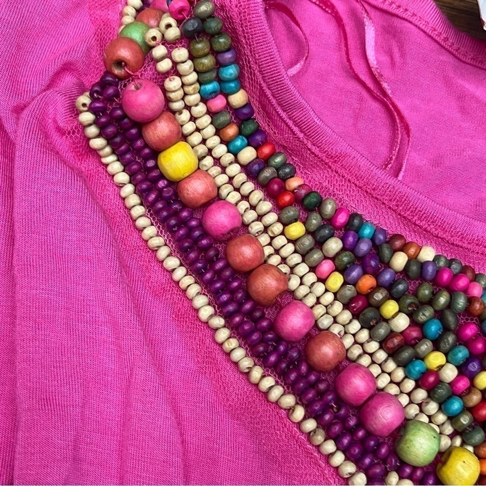 Joseph A Beaded Batwing Blouse Nwt — image 3 of 8